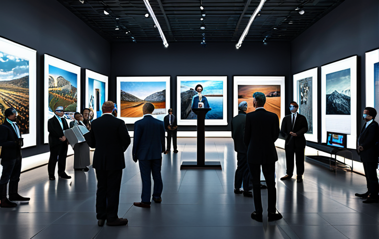 경매사와 부동산 경매사의 차이점 - **Real Estate Auctioneer:** "A real estate auctioneer presenting a property, fully clothed, appropri...