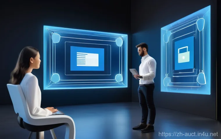 경매사 필기시험 문제 풀이 방법 - **Prompt 2: "A professional-looking individual, fully clothed in smart business casual attire, seate...