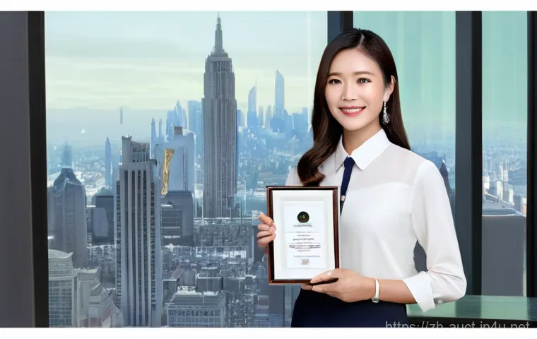 경매사 자격증 취득 후기 - **Prompt 2: The Dynamic Modern Auction House**
    A confident and charismatic male auctioneer, in h...