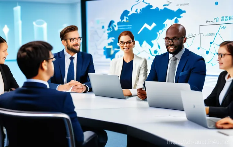 경매사 관련 학습 커뮤니티 추천 - **Prompt 1: Global Online Auction Community Summit**
    A diverse group of professional auctioneers...