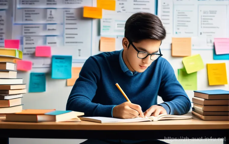 경매사 자격증 취득 과정의 어려움과 극복 사례 - **Knowledge Navigator: Architecting Understanding**
    A determined young adult, appearing in their...