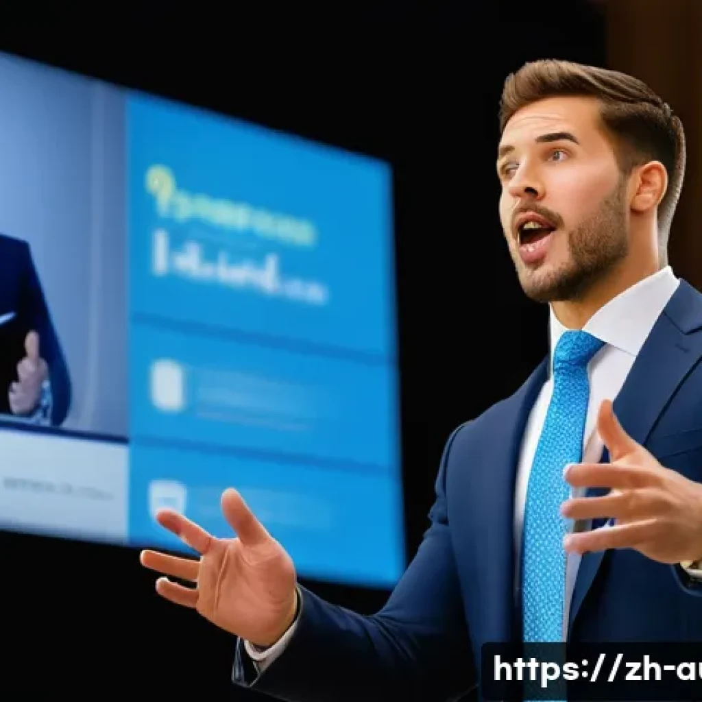 경매사 자격증과 연관된 직업 목록 - A professional auctioneer in a modern real estate auction setting, wearing a sharp business suit and...