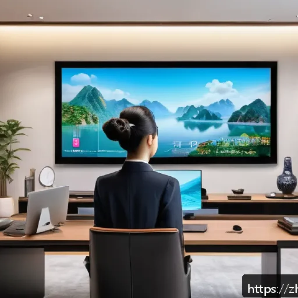 경매사 관련 산업 동향 및 전망 - A sophisticated online auction scene set in a modern virtual platform environment, featuring diverse...